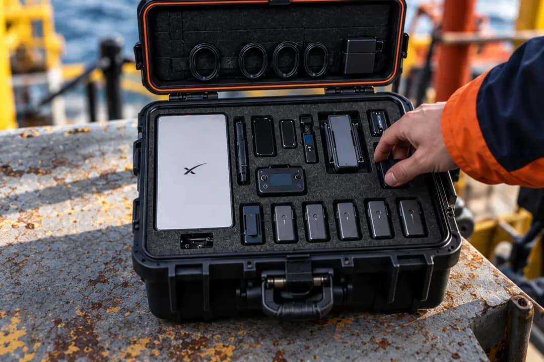 Rugged field equipment case representing reliable SafeMate hardware